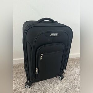Black Samsonite 1910 Luggage Carry On Size